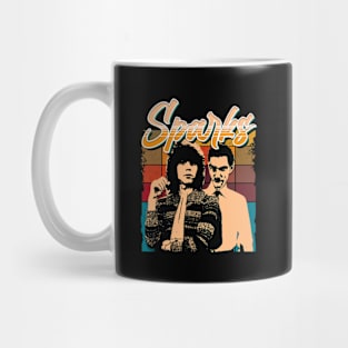 Mens Womens Sparks Vintage Look Fan Design Mug